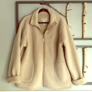 Shearling-look Car Coat